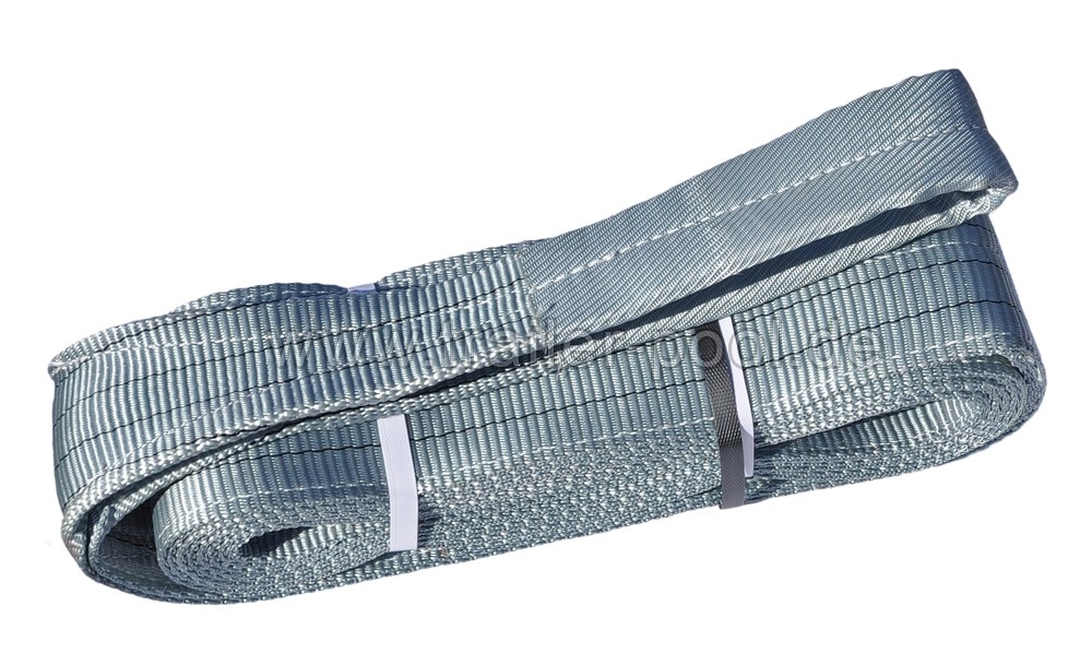 Euro-Hebeband mit Endschlaufen, Breite 120 mm, 5 m